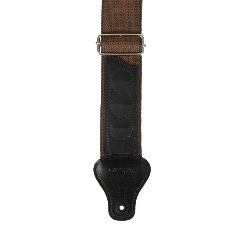 Sangle de guitare – Marron...