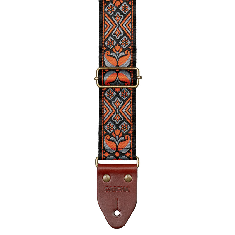 Sangle de guitare Cascha Jacquard -...