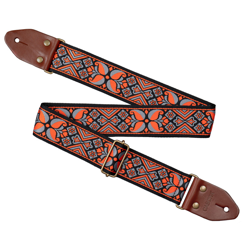 Sangle de guitare Cascha Jacquard -...