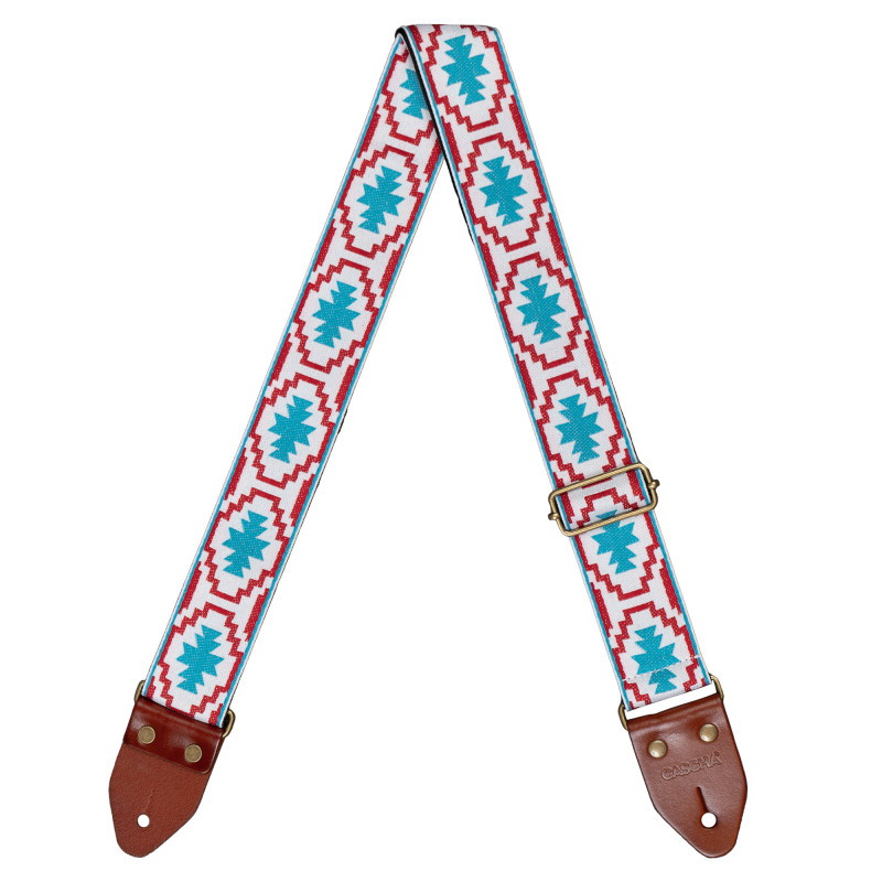 Sangle de guitare Cascha jacquard