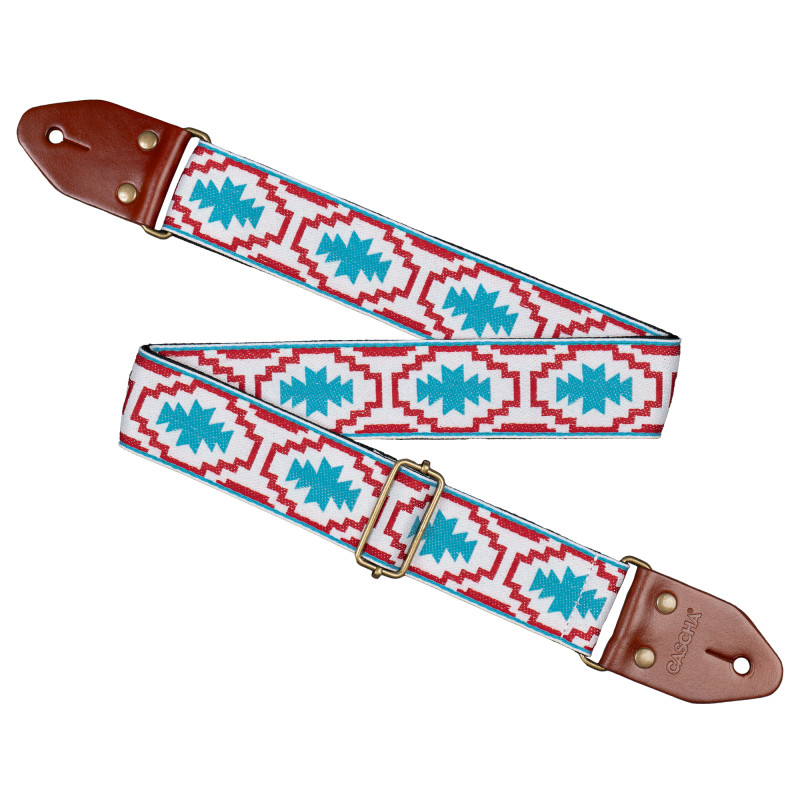 Sangle de guitare Cascha jacquard