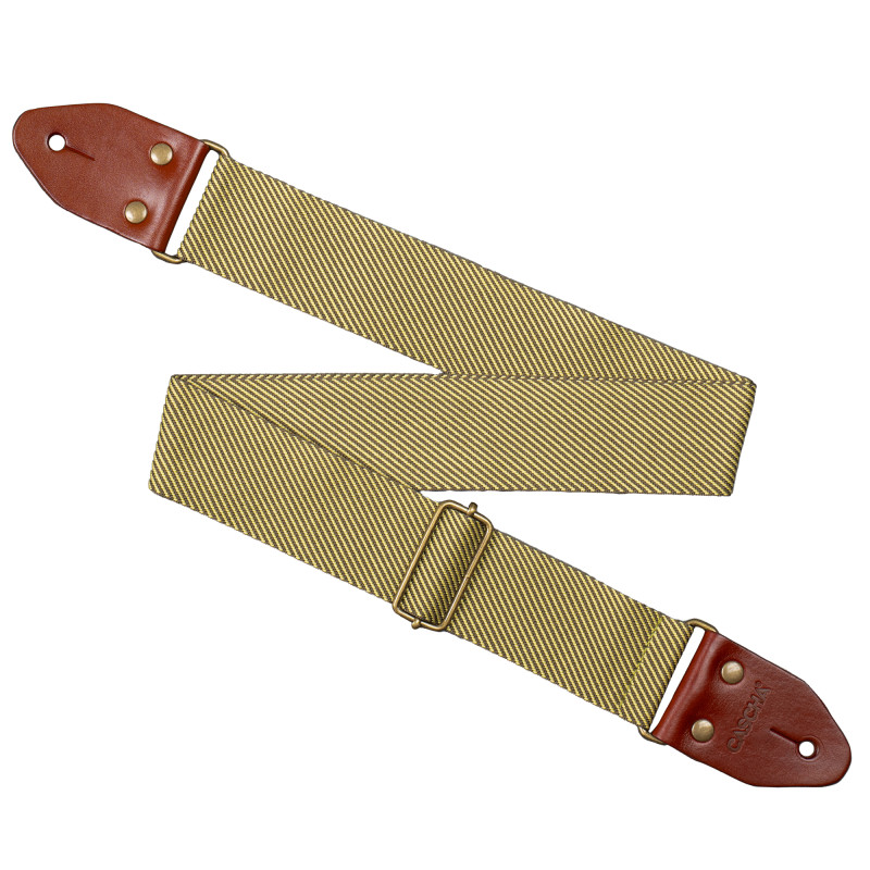 Sangle de guitare Cascha en coton -...