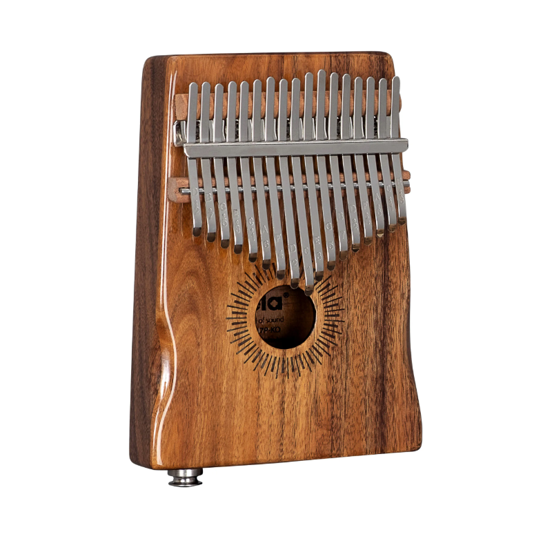 Sela Kalimba 17 Koa Hollow avec Pickup