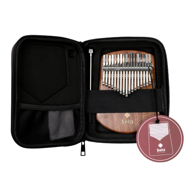 Sela Kalimba 17 Solid Sapele