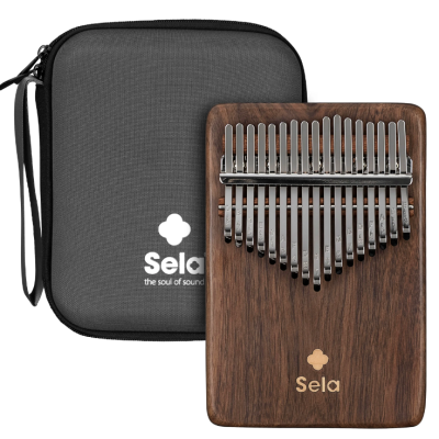 Sela Kalimba 17 Solid Black... 2