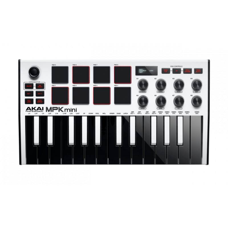 Akai Professional MPK Mini MkIII White