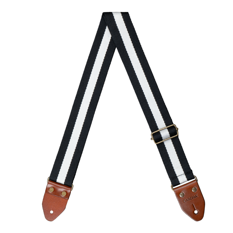 Sangle de guitare en coton Cascha -...