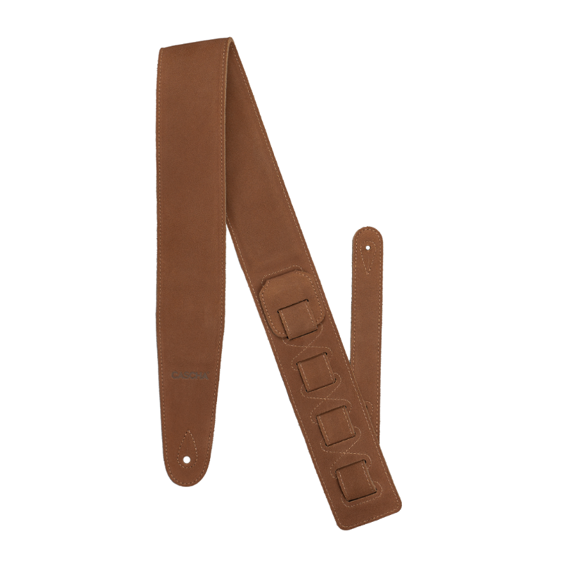 Sangle de guitare en cuir – MARRON