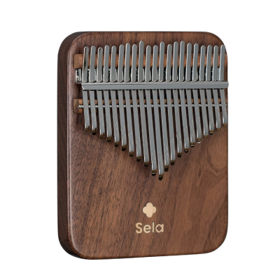 Sela Kalimba 21 Solid Black...