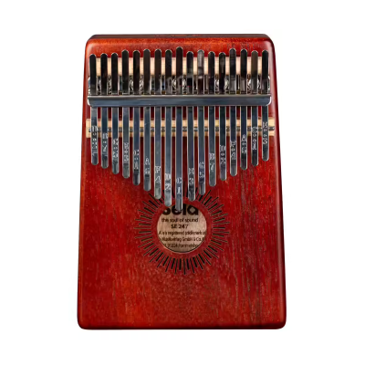 Kalimba Mahogany 17 Red 2