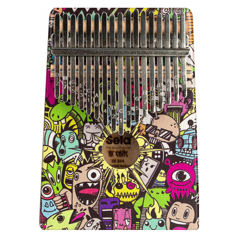 Art Series Kalimba 17 little monster