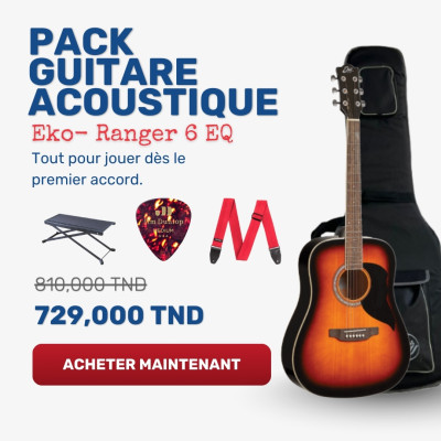 Pack Guitare acoustique