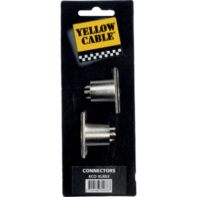 Yellow Cable Embase xlr...