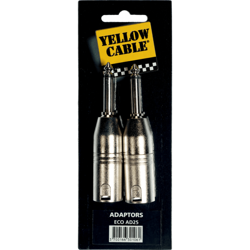 Yellow Cable- ECO AD25, Jack mono...
