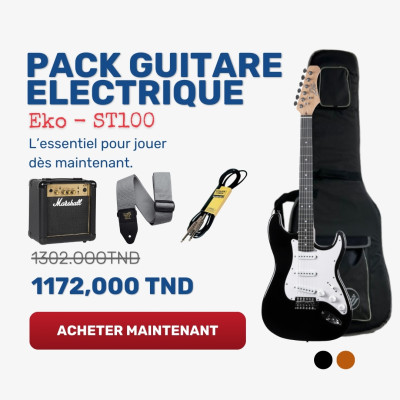 Pack guitare électrique