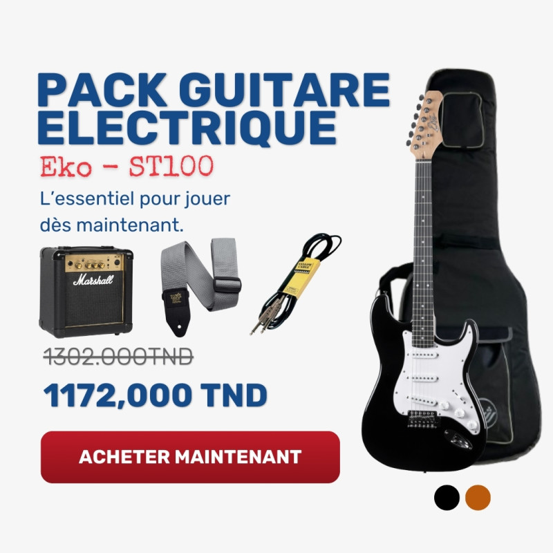 Pack guitare électrique