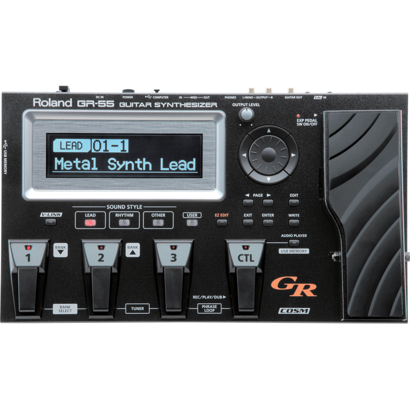 Roland GR‑55 – Guitar Synthesizer &...