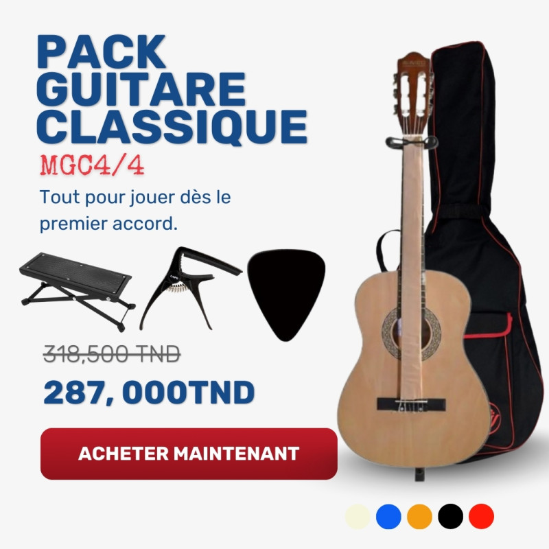 PACK GUITARE CLASSIQUE