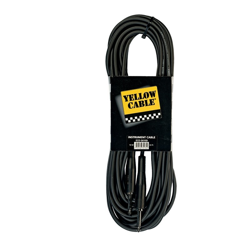 Yellow Cable- ECO G610D Cordon jack...