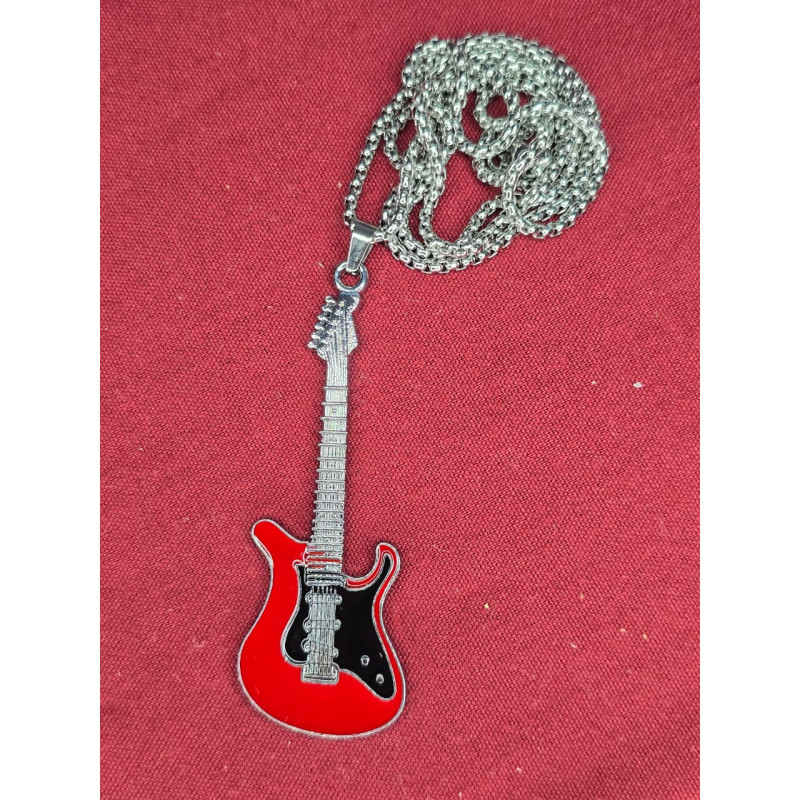 Electric Guitar Necklace