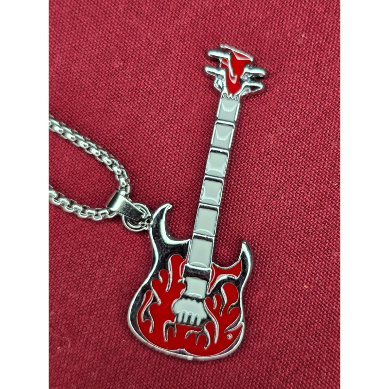 Electric Guitar Necklace
