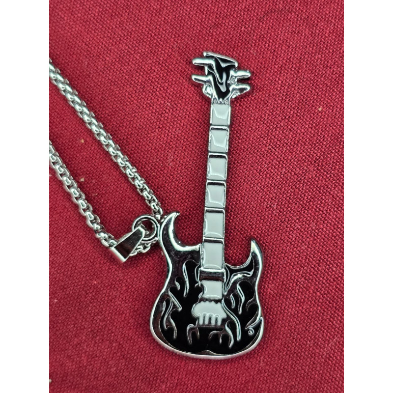 Electric Guitar Necklace