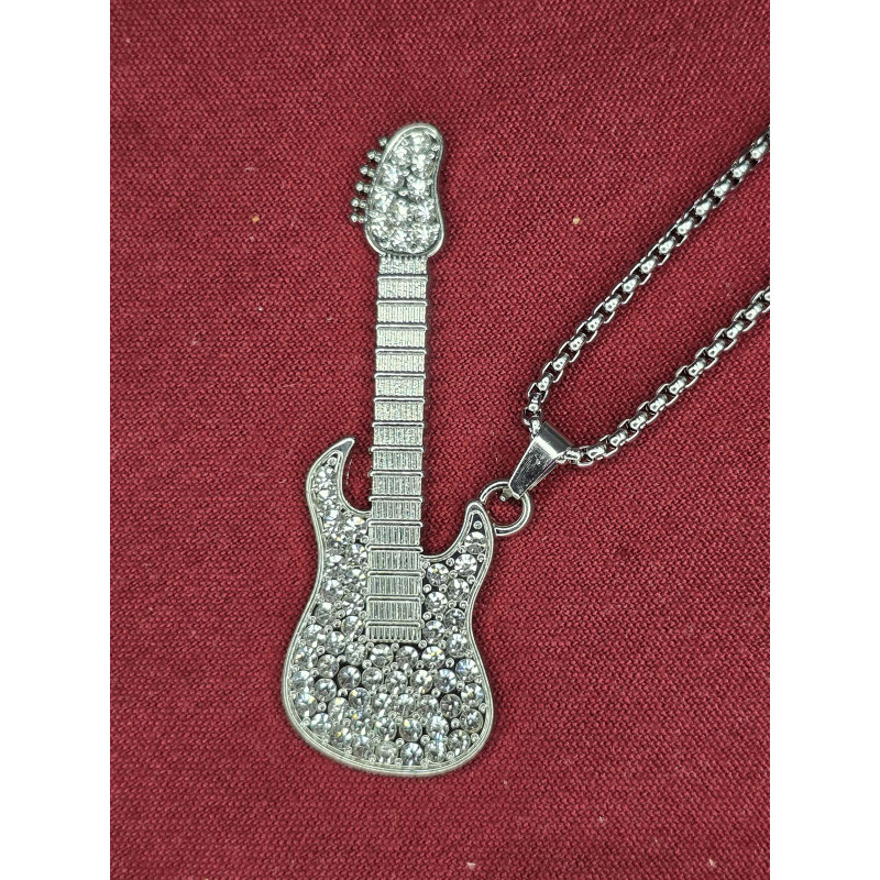 Electric Guitar Necklace