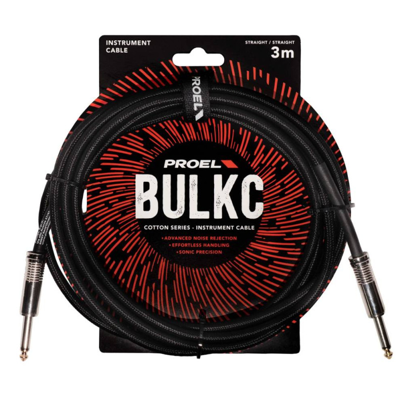 BULK100CLU3BK - ﻿Câble pour instruments