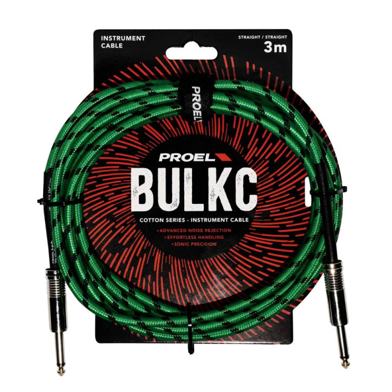 BULK100CLU3GN - ﻿Câble pour instruments