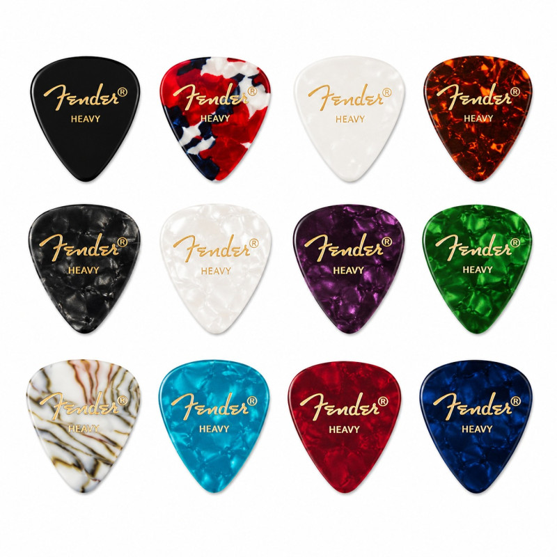 Médiators Fender Heavy – Assortis