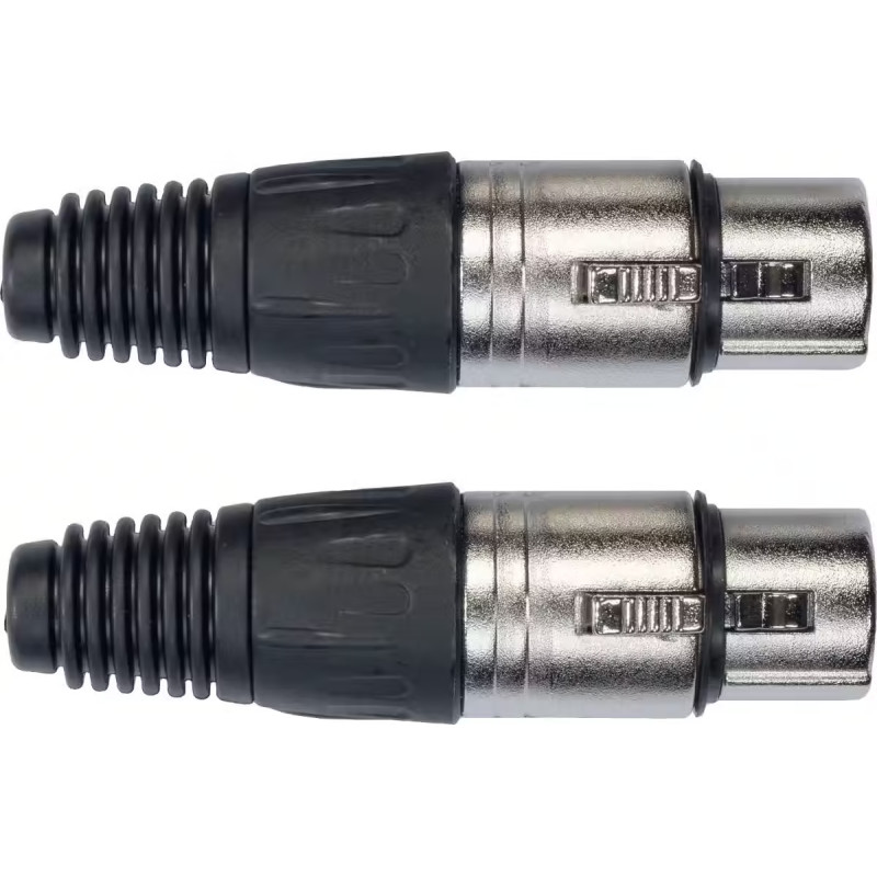 Yellow Cable -  XLR02, Fiche xlr fem...