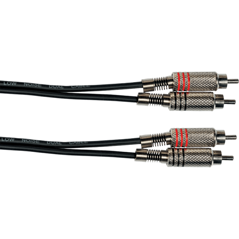 Yellow Cable - ECO K04-6 2 RCA mâle/2...