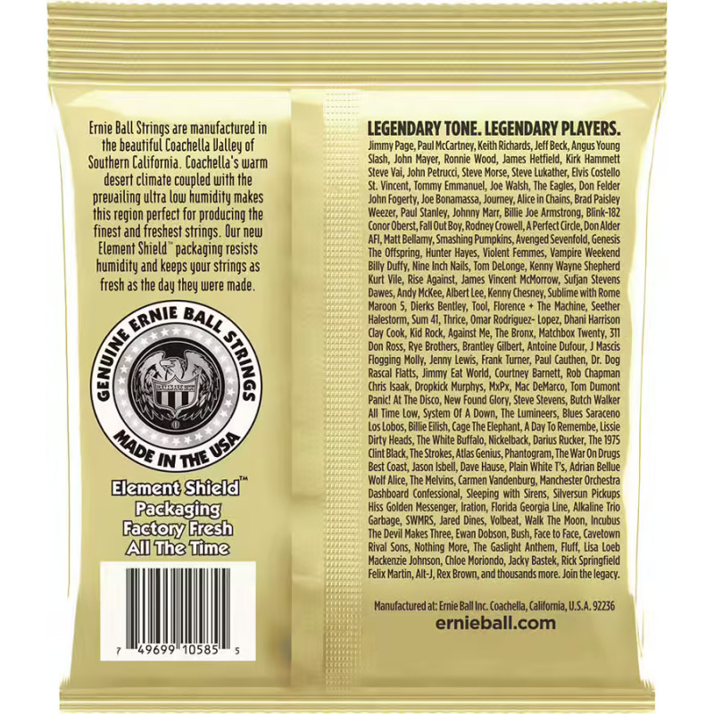 Ernie Ball Earthwood- 80/20 bronze...