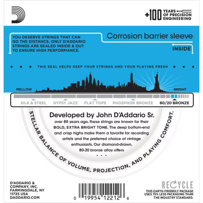 D'Addario And Co EJ11 80/20... 2