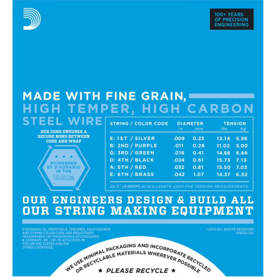 D'Addario And Co EXL120 2