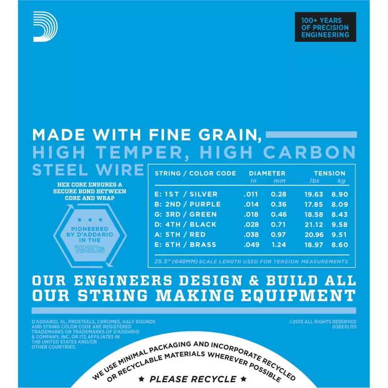 D'Addario - EXL115