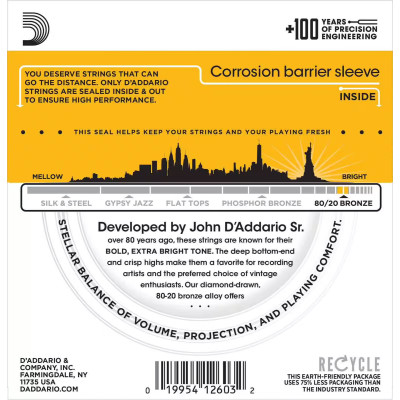 D'Addario And Co EJ14... 2