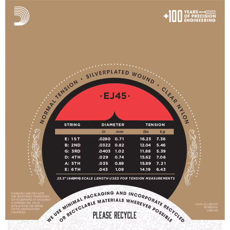 D'Addario And Co EJ45